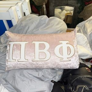 pi beta phi throw pillow